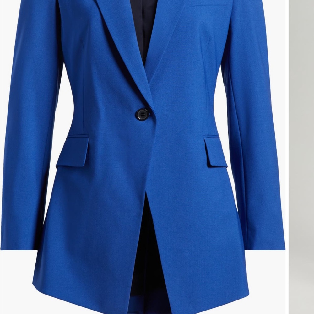 Theory Vibrant Blue Women's Blazer in Great Condition